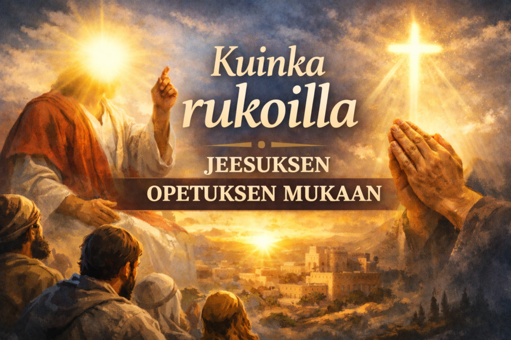 Kuinka rukoilla Jeesuksen opetuksen mukaan?